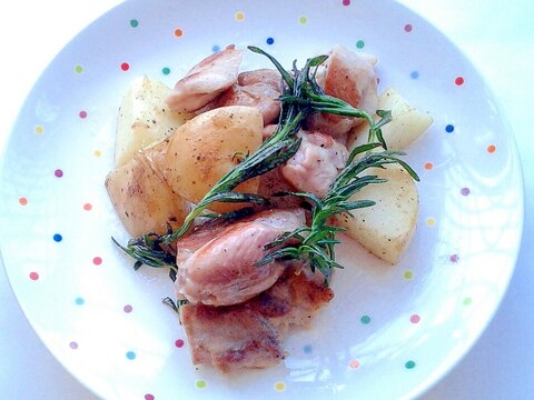 鶏肉と新じゃがのローズマリーソテー レシピ 作り方 By Happy Kitchen 楽天レシピ 鶏肉と新じゃがのローズマリーソテー レシピ 作り方 By Happy Kitchen 楽天レシピ